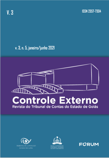 					Visualizar v. 3 n. 5 (2021): Controle Externo - Revista do Tribunal de Contas do Estado de Goiás
				