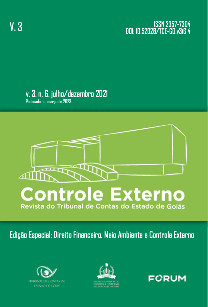 					Ver Vol. 3 Núm. 6 (2021): Revista Controle Externo
				